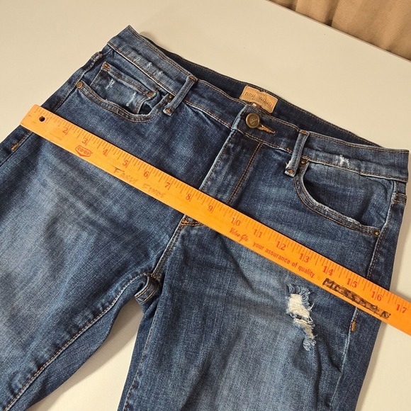 Driftwood Marilyn Jeans Womens 27 Blue‎ Distressed Destroyed Skinny Stretch - Picture 9 of 13
